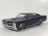 Hot Wheels G Machines '67 Pontiac GTO Dark Purple 1/50 Scale Die Cast Toy Muscle Car Vehicle with Rubber Tires