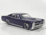 Hot Wheels G Machines '67 Pontiac GTO Dark Purple 1/50 Scale Die Cast Toy Muscle Car Vehicle with Rubber Tires