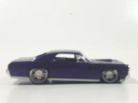 Hot Wheels G Machines '67 Pontiac GTO Dark Purple 1/50 Scale Die Cast Toy Muscle Car Vehicle with Rubber Tires