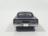 Hot Wheels G Machines '67 Pontiac GTO Dark Purple 1/50 Scale Die Cast Toy Muscle Car Vehicle with Rubber Tires