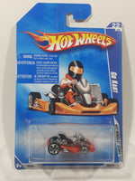 2008 Hot Wheels Stars '08 Go Kart Metallic Orange Die Cast Toy Car Vehicle New in Package