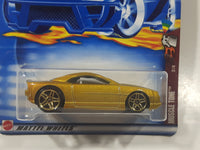 2002 Hot Wheels Spectraflame 2 Muscle Tone Metalflake Gold Die Cast Toy Car Vehicle New in Package