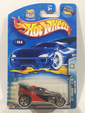 2003 Hot Wheels Alt Terrain Shock Factor Mojave Racing Black & Red Die Cast Toy Car Vehicle New in Package