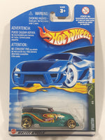 2002 Hot Wheels Cold Blooded Phaeton Metalflake Teal Die Cast Toy Car Vehicle New in Package