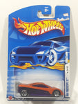 2002 Hot Wheels First Editions HW Prototype 12 Metalflake Dark Orange Die Cast Toy Car Vehicle New in Package