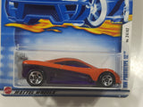 2002 Hot Wheels First Editions HW Prototype 12 Metalflake Dark Orange Die Cast Toy Car Vehicle New in Package
