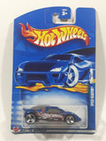 2002 Hot Wheels Speed Blaster Dark Blue Die Cast Toy Car Vehicle New in Package