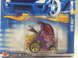 2002 Hot Wheels Hyper Mite Purple Die Cast Toy Car Vehicle New in Package