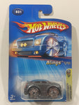 2005 Hot Wheels First Editions Blings Chrysler 300C Dark Grey Die Cast Toy Car Vehicle New in Package