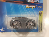 2005 Hot Wheels First Editions Blings Chrysler 300C Dark Grey Die Cast Toy Car Vehicle New in Package