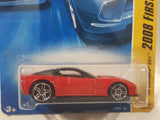 2008 Hot Wheels First Editions '09 Corvette ZR1 Red Die Cast Toy Car Vehicle New in Package