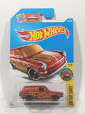 2016 Hot Wheels HW Art Cars Custom '69 Volkswagen Squareback Red Die Cast Toy Car Vehicle New in Package