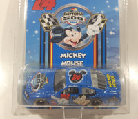 2004 Team Caliber Daytona 500 Nascar '04 Disney Mickey Mouse Blue Die Cast Toy Race Car Vehicle New in Package