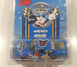 2004 Team Caliber Daytona 500 Nascar '04 Disney Mickey Mouse Blue Die Cast Toy Race Car Vehicle New in Package