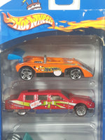 2001 Hot Wheels Gift Pack Shadow Mk IIa Limozeen Baby Boomer MX48 Mustang Cobra Die Cast Toy Car Vehicles 5 Pack New in Package