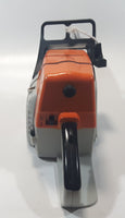 Stihl Brand Plastic Toy Chainsaw with Sound Working with Some Damage