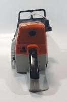 Stihl Brand Plastic Toy Chainsaw with Sound Working with Some Damage