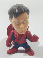 2006 Burger King Marvel Spider-Man 3 Character 3 3/4" Plastic Toy Action Figure with Fabric Mask