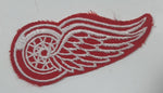 Detroit Red Wings NHL Hockey Team Logo 1 1/4 x 2 3/4" Embroidered Fabric Sports Patch Badge