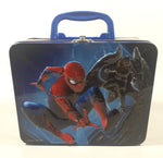 2017 Marvel Spider-Man Embossed Tin Metal Lunch Box