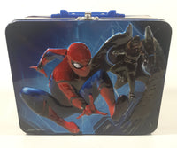 2017 Marvel Spider-Man Embossed Tin Metal Lunch Box