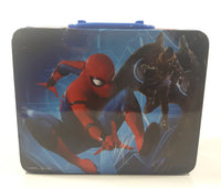 2017 Marvel Spider-Man Embossed Tin Metal Lunch Box