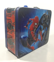 2017 Marvel Spider-Man Embossed Tin Metal Lunch Box