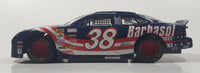 1998 Racing Champions NASCAR #38 Glenn Allen Ford Taurus Dark Blue Barbasol Visine 1/24 Scale Die Cast Toy Car Vehicle