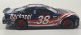 1998 Racing Champions NASCAR #38 Glenn Allen Ford Taurus Dark Blue Barbasol Visine 1/24 Scale Die Cast Toy Car Vehicle