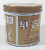 Vintage Macdonald's Export Light Cigarette Tobacco Gold Tin Metal Can