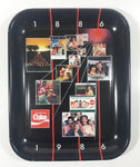 Vintage Coca Cola Enjoy Coke 1886 to 1986 100th Anniversary Metal Beverage Serving Tray