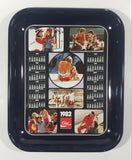 1982 Coca-Cola Coke Youth Outdoors Beach Skiing Sports Calendar Beverage Serving Tray