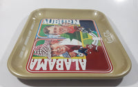 Vintage 1975 Coca-Cola Auburn Alabama University Football Legion Field Birmingham Alabama November 29, 1975 Metal Beverage Serving Tray