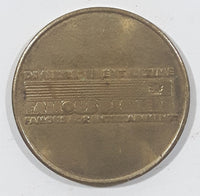 Vintage Famous Players Tech Town Gaming Game Token Metal Coin