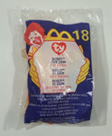 2000 McDonald's Ty Beanie Babies Bushy The Lion Stuffed Plush Toy New in Package