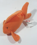 1993 Ty Beanie Babies Goldie The Goldfish Stuffed Plush Toy