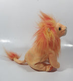 2000 Ty Beannie Babies Bushy The Lion Stuffed Plush Toy New with Tags