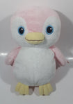 2010 Ty Pluffies Pammy Penguin Pink and White 9" Plush Stuffed Animal Toy New with Tags