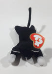 1993 McDonald's Ty Teenie Beanie Babies Zip The Cat Stuffed Plush Toy New with Tags