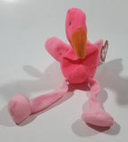 1993 McDonald's Ty Beanie Babies Pinky Flamingo Stuffed Plush Toy New with Tags