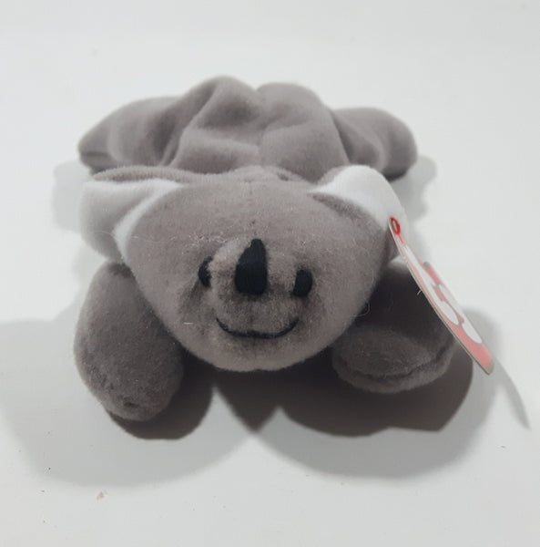 1993 McDonald's Ty Teenie Beanie Babies Mel Grey Koala Bear Stuffed Plush Toy with Tags