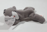 1993 McDonald's Ty Teenie Beanie Babies Mel Grey Koala Bear Stuffed Plush Toy with Tags