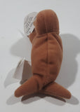 1999 McDonald's Ty Beanie Babies Tusk The Walrus Stuffed Plush Toy New with Tags