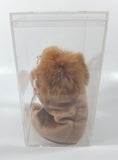 1996 Ty Beanie Babies Roary The Lion Stuffed Plush Toy New with Tags in Display Case