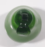 Vintage Art Glass Fruit Green Pear 4 1/2" Tall Ornament