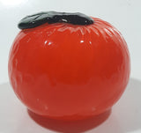 Vintage Art Glass Fruit Orange 3" Tall Ornament