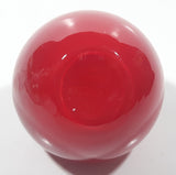 Vintage Art Glass Fruit Red Apple 3 1/2" Tall Ornament