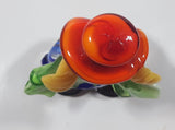 Vintage Murano Clown 7 1/2" Tall Art Glass Ornament