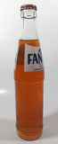Vintage Fanta Orange 9 3/4" Tall 10 Fl Oz Ribbed Glass Soda Pop Bottle Full Unopened