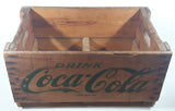 Vintage 1974 Drink Coca Cola Have A Coke Wood Pop Bottle Crate